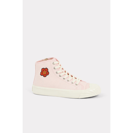 Women Kenzoschool High Top Sneakers - Faded Pink