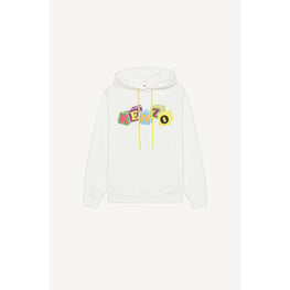 Women Boke Boy Regular Hoodie - Off White