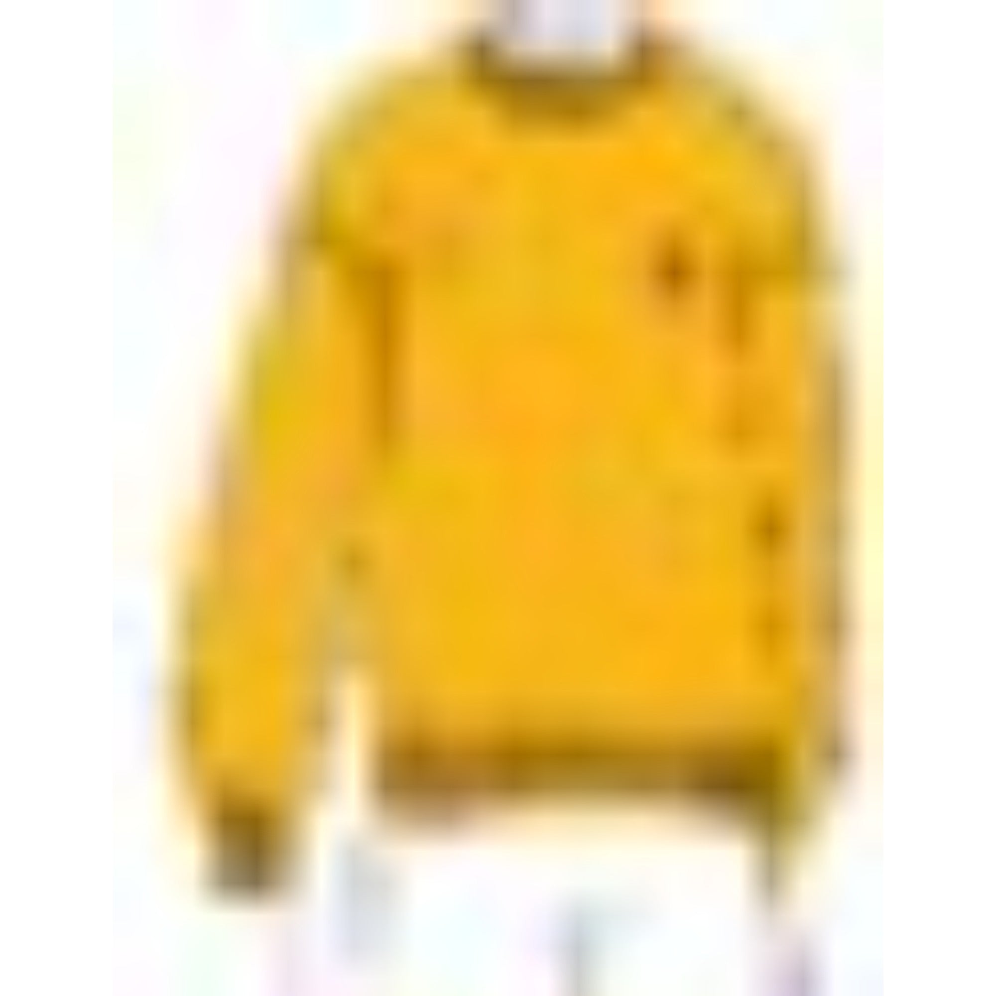 Women Boke Flower Regular Sweatshirt - Golden Yellow