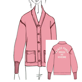 Women Rue Vivienne Sweatcardigan - Rose