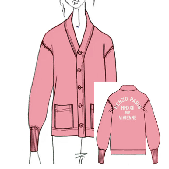 Women Rue Vivienne Sweatcardigan - Rose