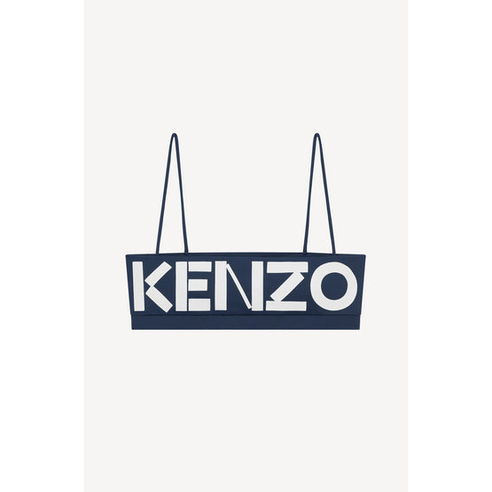 Women Tube Top With Strapes - Midnight Blue