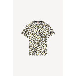 Women Hana Leopard Oversize T-Shirt - Off White