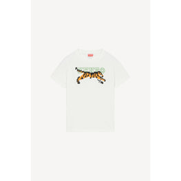 Women Kenzo Pixel Classic T-Shirt - Off White