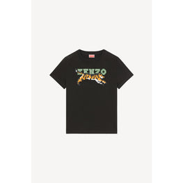 Women Kenzo Pixel Classic T-Shirt - Black