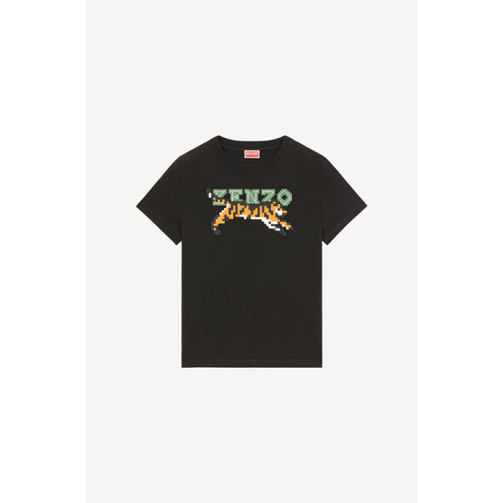 Women Kenzo Pixel Classic T-Shirt - Black