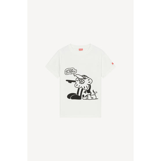 Women Boke Boy Classic T-Shirt - Off White