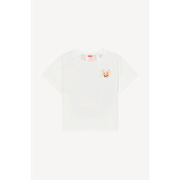 Women Bowling Elephant Relax T-Shirt - Off White
