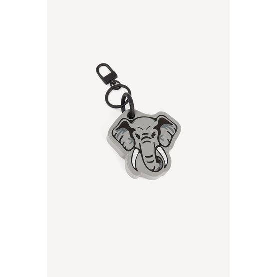 Men Elephant Keyring - Pearl Grey