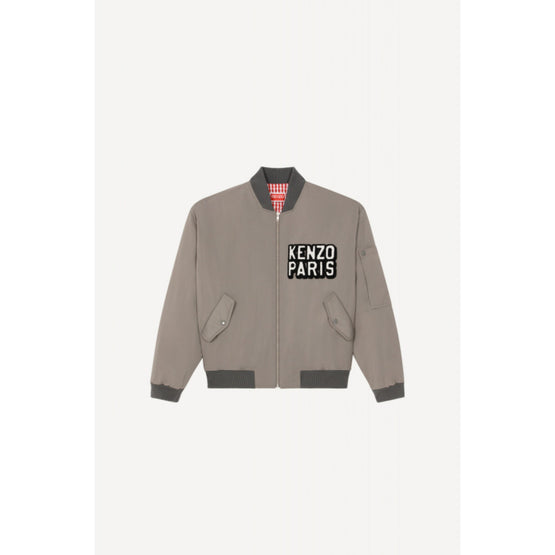 Men Ken Zo Elevated Flight Bomber - Middle Grey