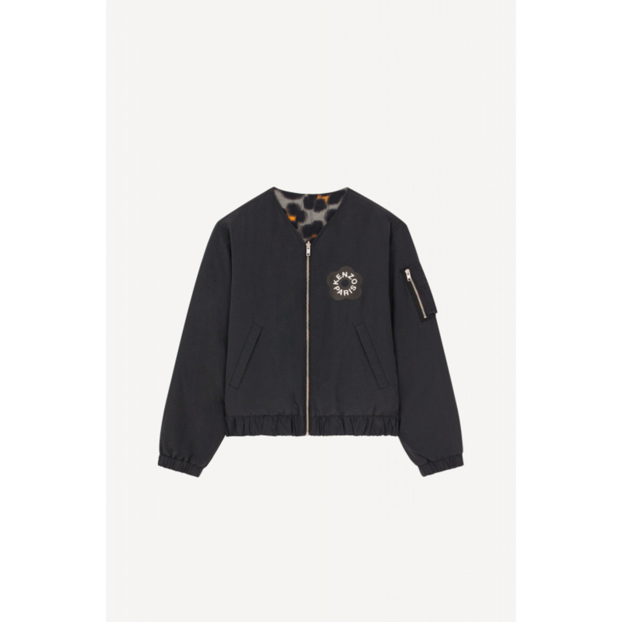 Men Hana Leo Reversible Pad Bomber - Black