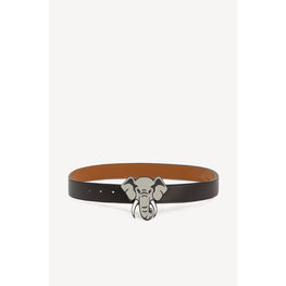 Men Large Reversible Belt - Black