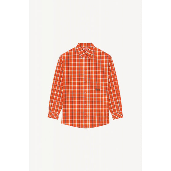 Men Check Casual Shirt - Medium Red