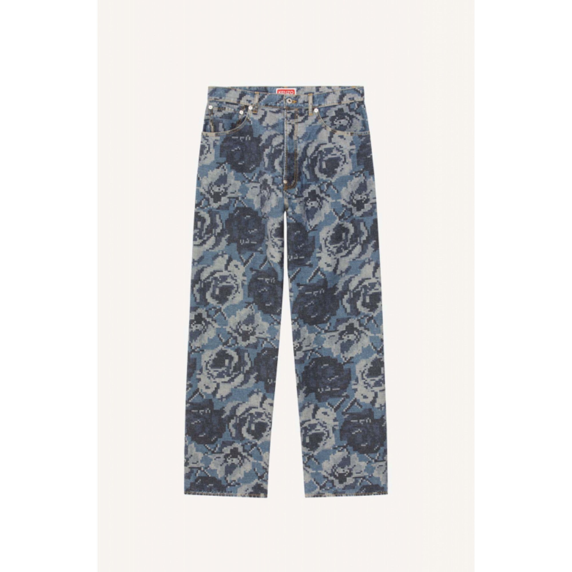 Men Kenzo P Suisen Relaxed Jeans - Midnight Blue