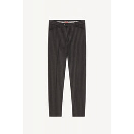 Men Striped Slim Tux Pant - Anthracite