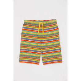 Men Logo Stripe Short - Golden Yellow