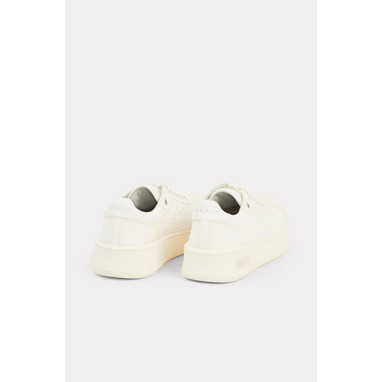 Men Kenzo Hoops Low Top Sneakers - White