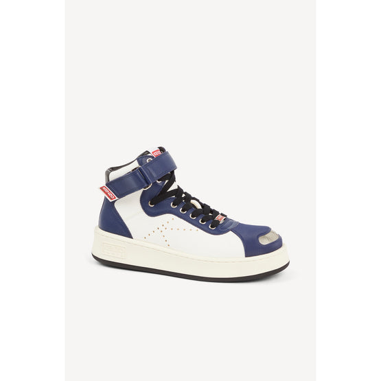 Men Kenzo Hoops High Top Sneakers - Midnight Blue