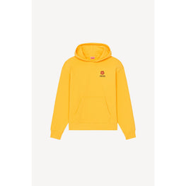 Men Boke Flower Oversized Hoodie - Golden Yellow