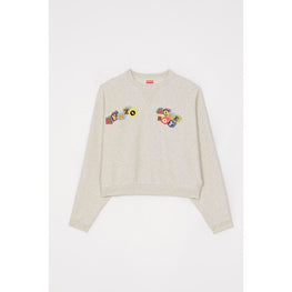 Men Boke Boy Batwing Sweatshirt - Pale Grey