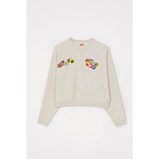 Men Boke Boy Batwing Sweatshirt - Pale Grey