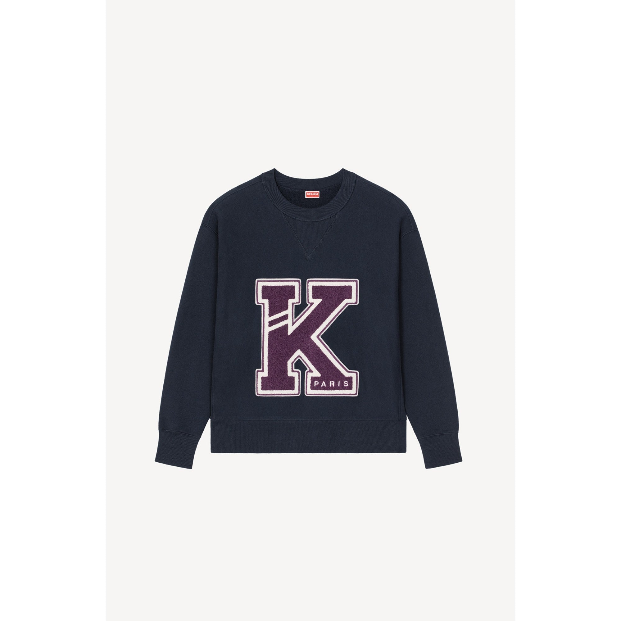Men Kenzo College Exagerated Sweat - Midnight Blue