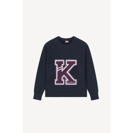 Men Kenzo College Exagerated Sweat - Midnight Blue