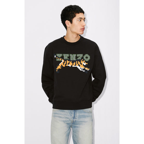 Men Kenzo Pixel Sweatshirt - Black