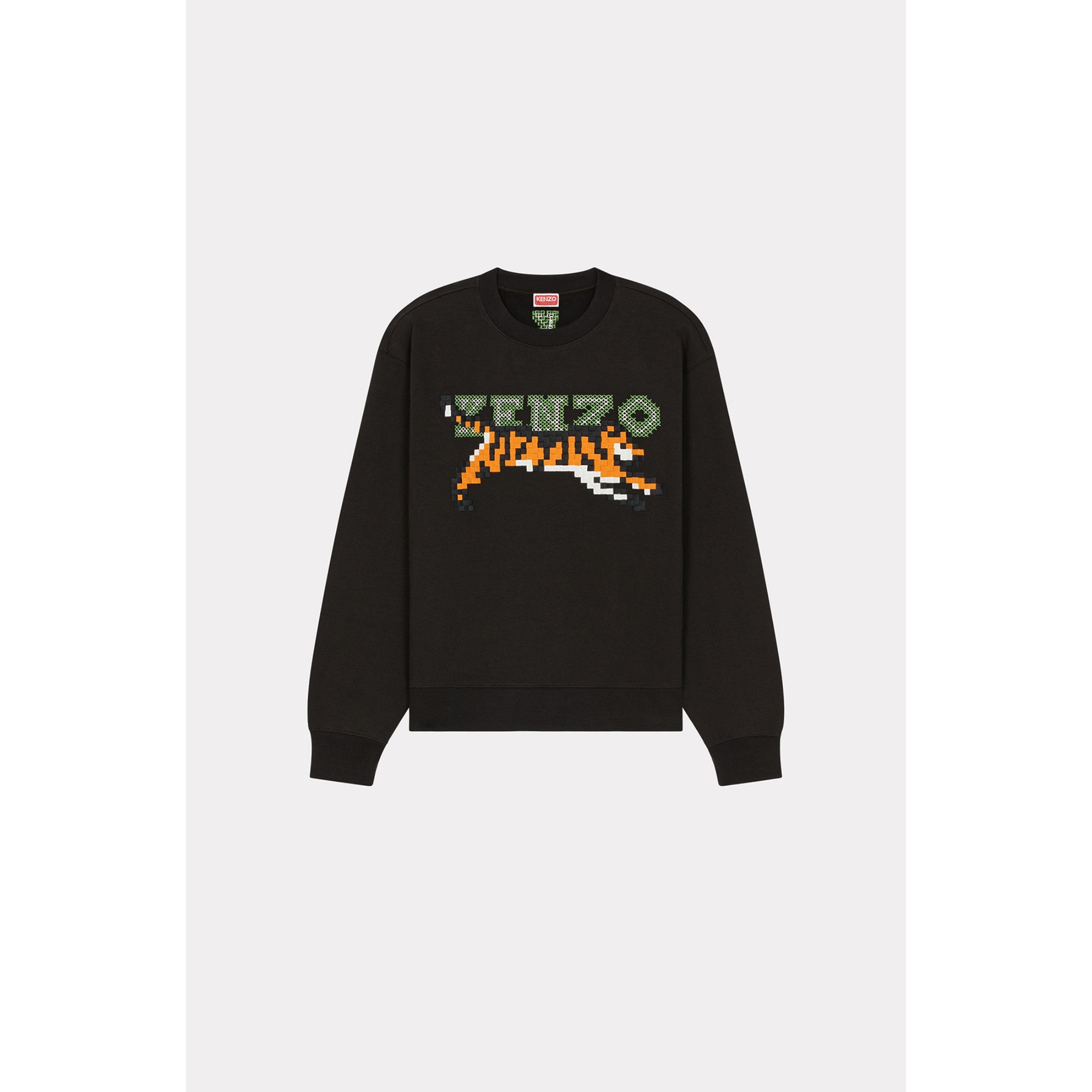 Men Kenzo Pixel Sweatshirt - Black