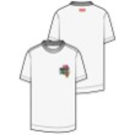 Men Hawaiian Flower Crest Classic - Off White