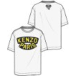 Men Nautical Oversize T-Shirt - Off White