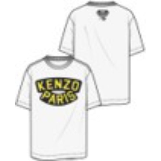 Men Nautical Oversize T-Shirt - Off White