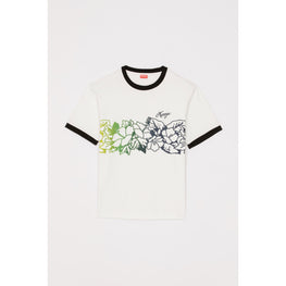 Men Hawaiian Flower Slim T-Shirt - Multicolor