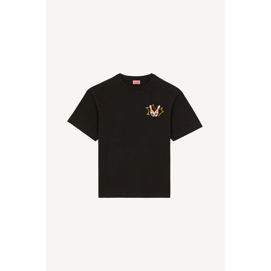 Men Kenzo Bowling Team Oversize Ts - Black