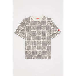 Men Hana Ditsy Classic T-Shirt - Off White