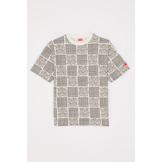 Men Hana Ditsy Classic T-Shirt - Off White