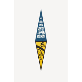 Men Baseball Flag - Duck Blue