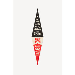 Men Baseball Flag - Medium Red