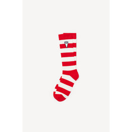 Men Socks - Medium Red