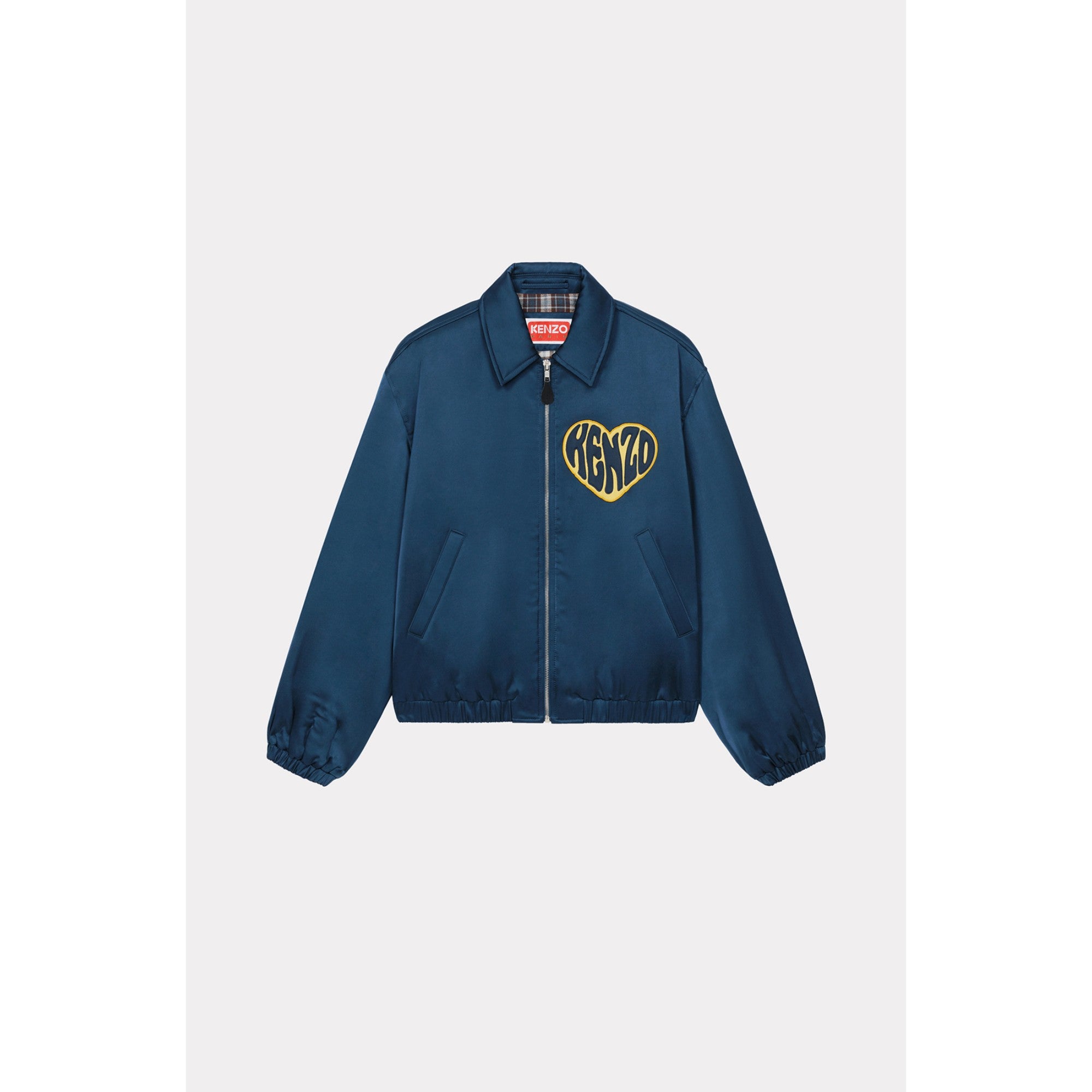 Women Kenzo Hearts 'Tour' Jacket - Midnight Blue