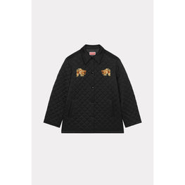 Women Kenzo Kingyo Quilted Jacket - Black