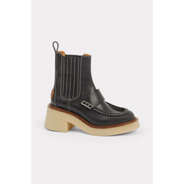 Women Kenzoyama Heeled Chelsea Boots - Black