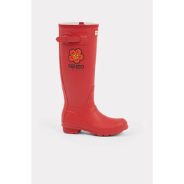 Women Kenzo X Hunter Wellington Boot - Medium Red