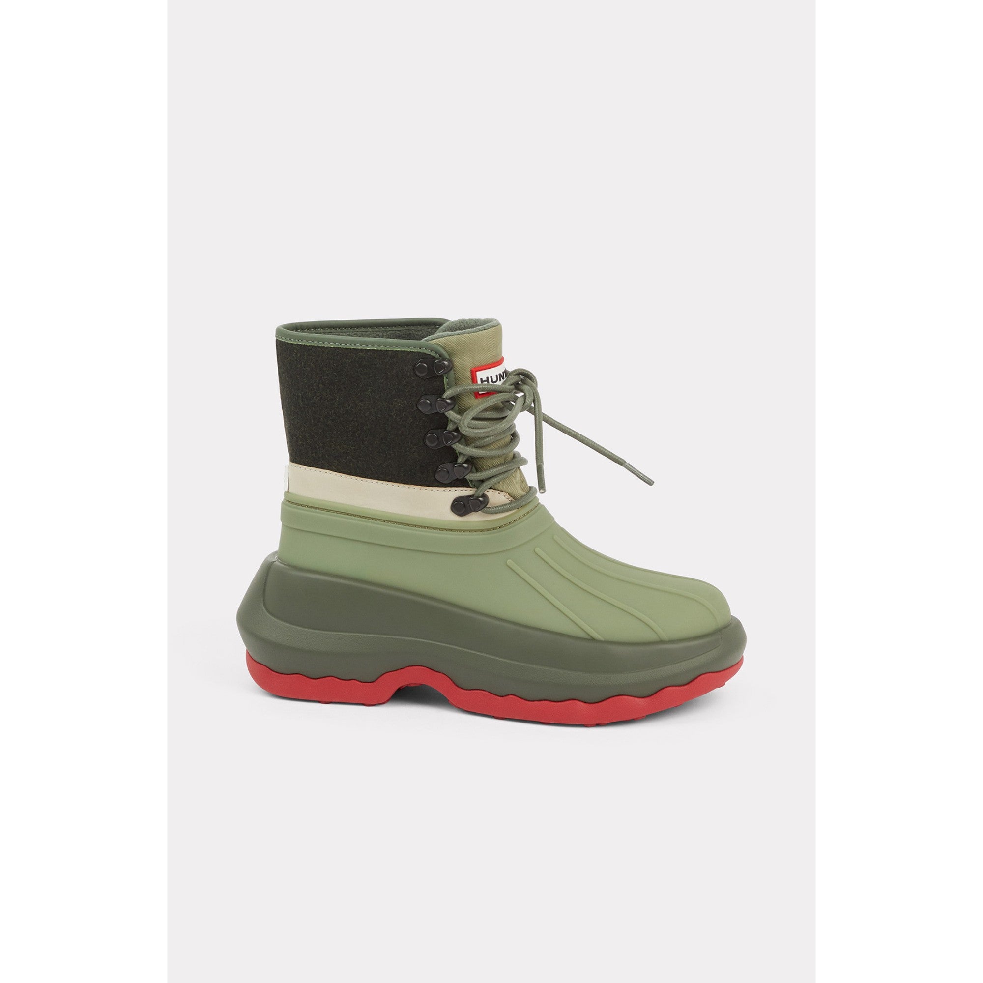 Women Kenzo X Hunter Ankle Boots - Dark Khaki
