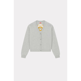 Women Kenzo Tiger Academy Cardigan - Pale Grey