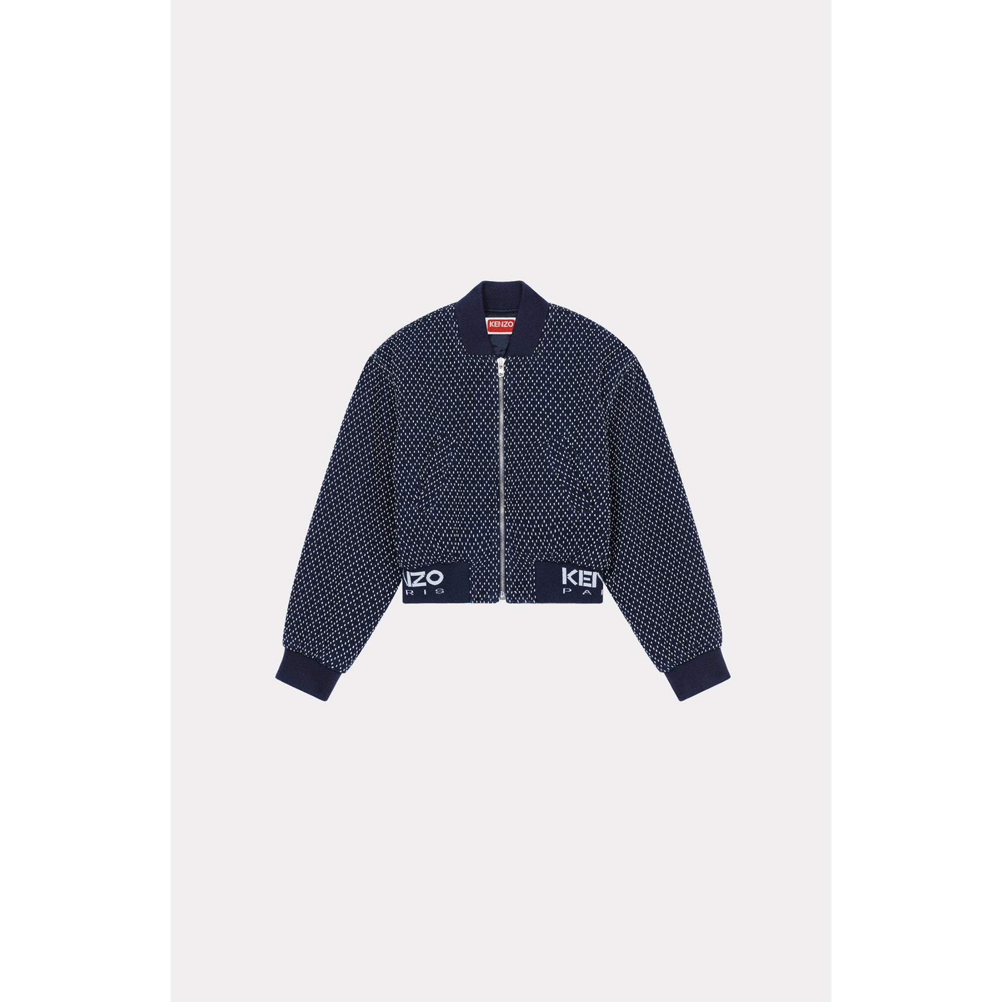 Women Rinse Blue Bomber Jacket - Rinse Blue Denim