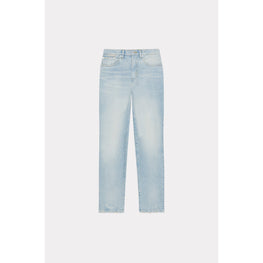 Women Stone Blue Asagao Straight Fit - Medium Stone Blue Denim