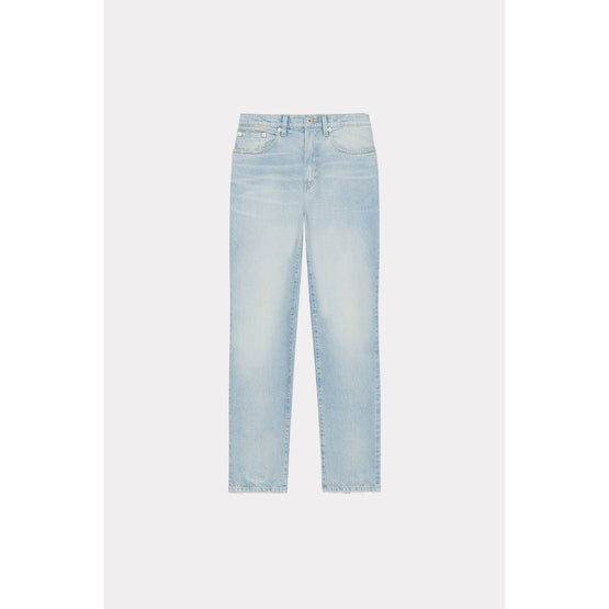 Women Stone Blue Asagao Straight Fit - Medium Stone Blue Denim