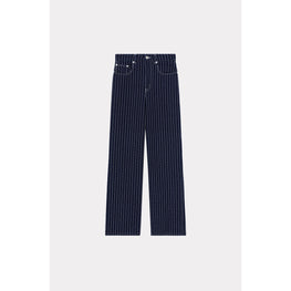 Women Blue Ayame Wide Fit - Rinse Blue Denim