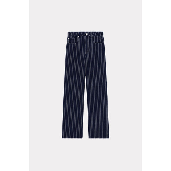 Women Blue Ayame Wide Fit - Rinse Blue Denim